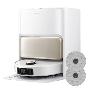 Робот-пилосос MOVA V50 Ultra Complete White EUA